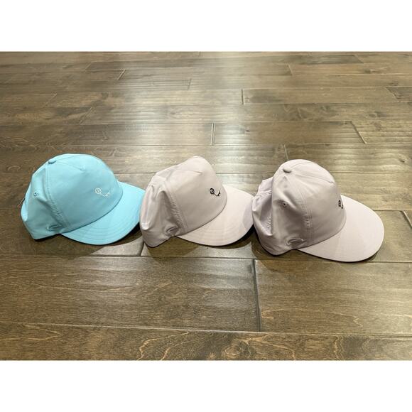 Lot Of 3 Pukka Mens Snow Half Structured Adjustable Strapback Hat Cap NWOT - Picture 4 of 8